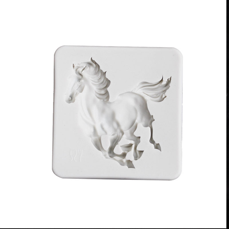 Silicone Cake Mold for Baking and Crafting - Round, Offwhite