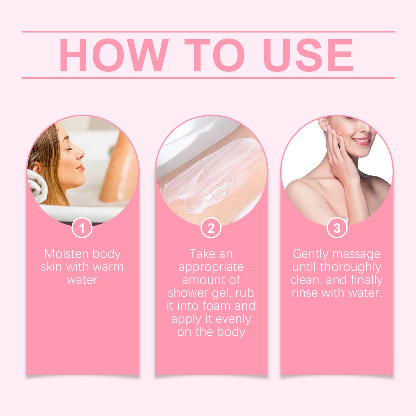 Cherry Blossom Moisturizing Body Wash - Shea Butter & Coconut Oil Formula
