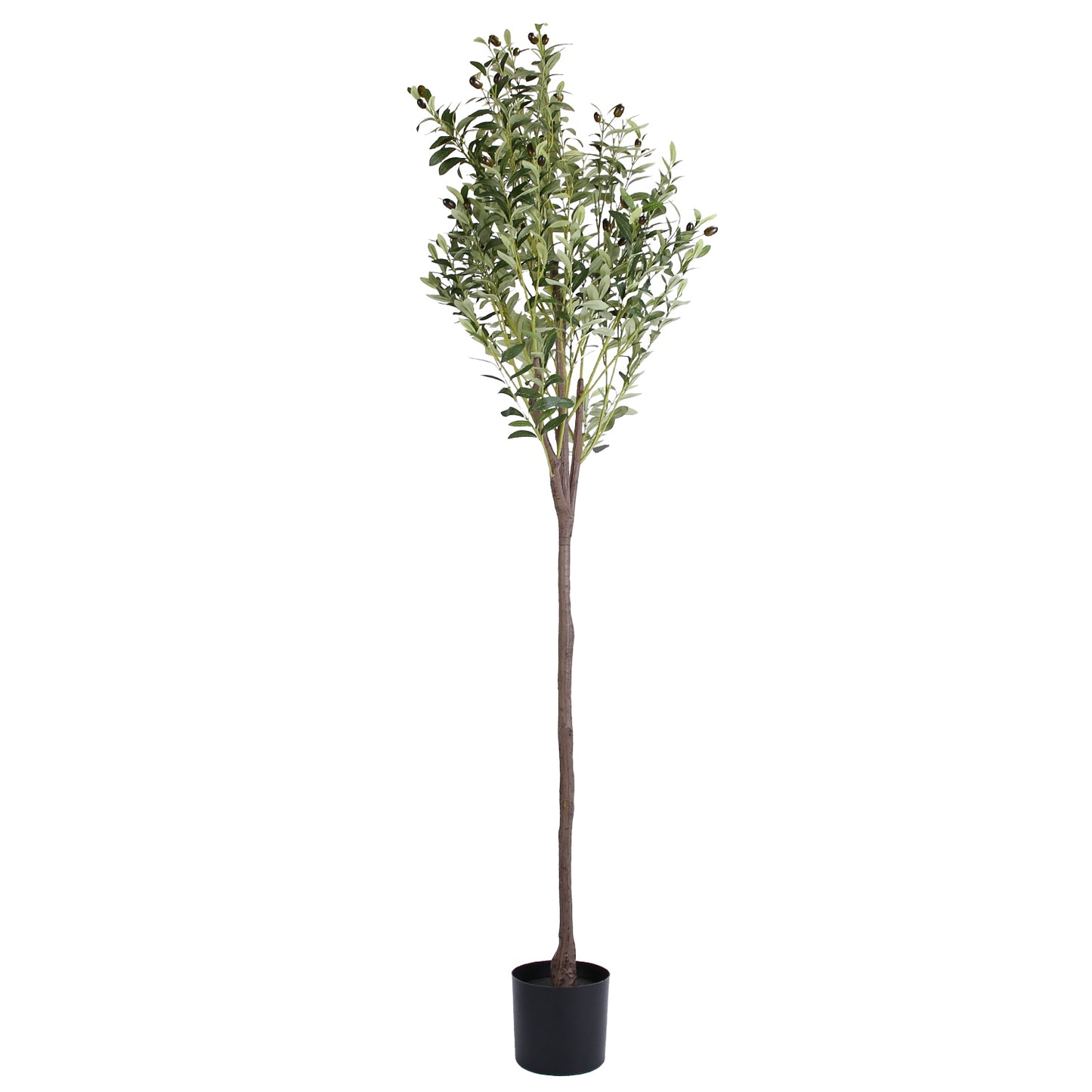 5.9FT Artificial Olive Tree - Lush Faux Potted Plant