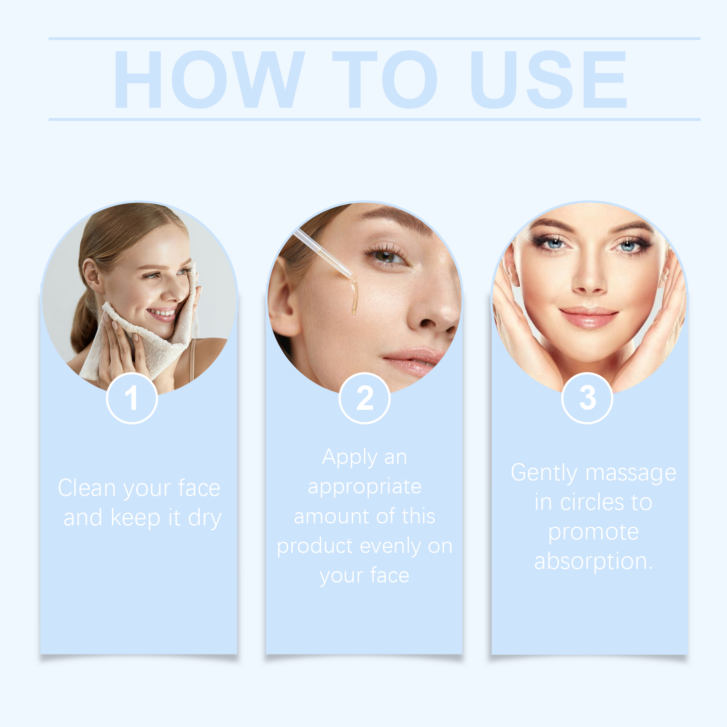 Hyaluronic Acid Facial Serum - Moisturizing & Firming Skin Repair Essence 30ml