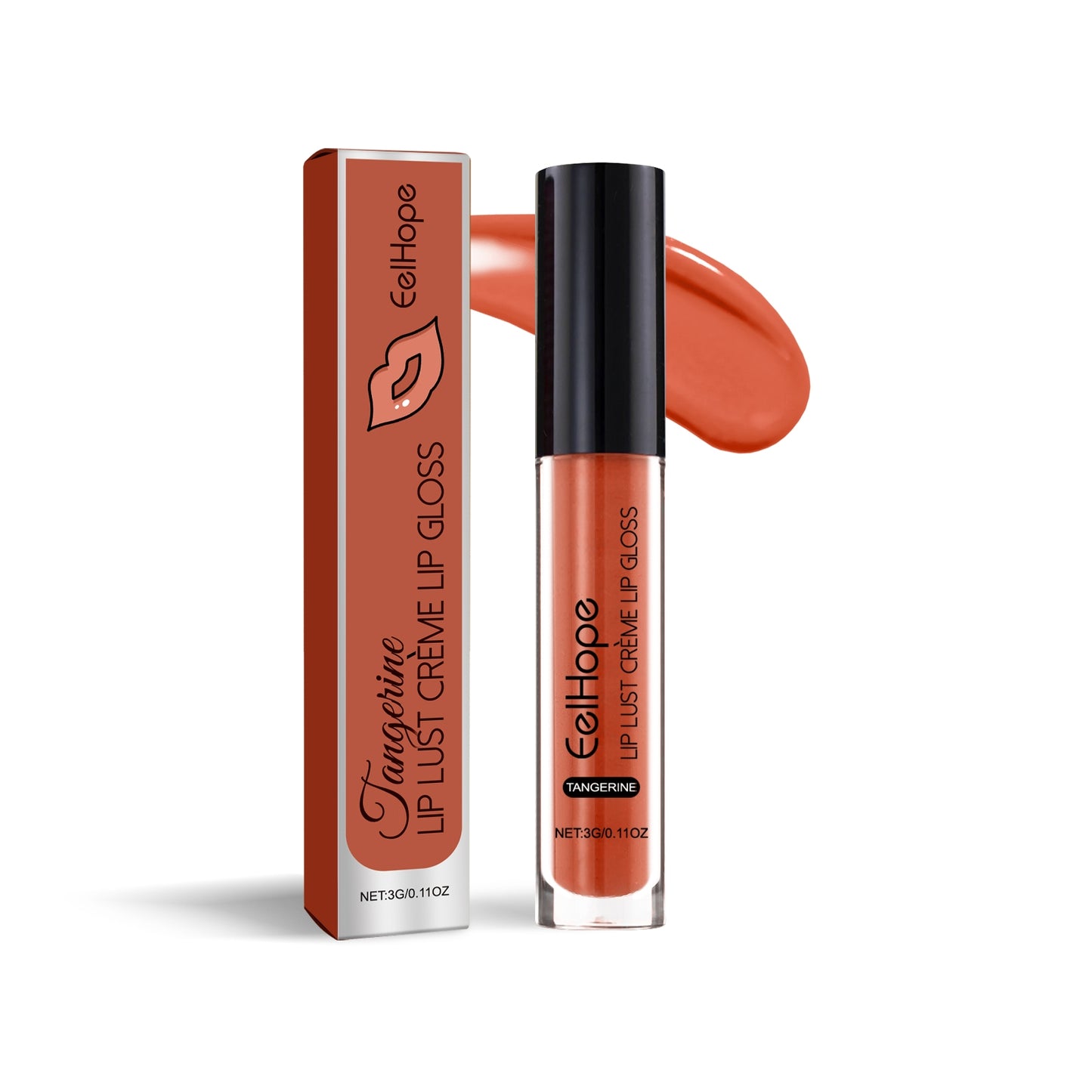 Waterproof Lip Gloss - Hydrating Lip Shine with Glycerin & Vitamin E