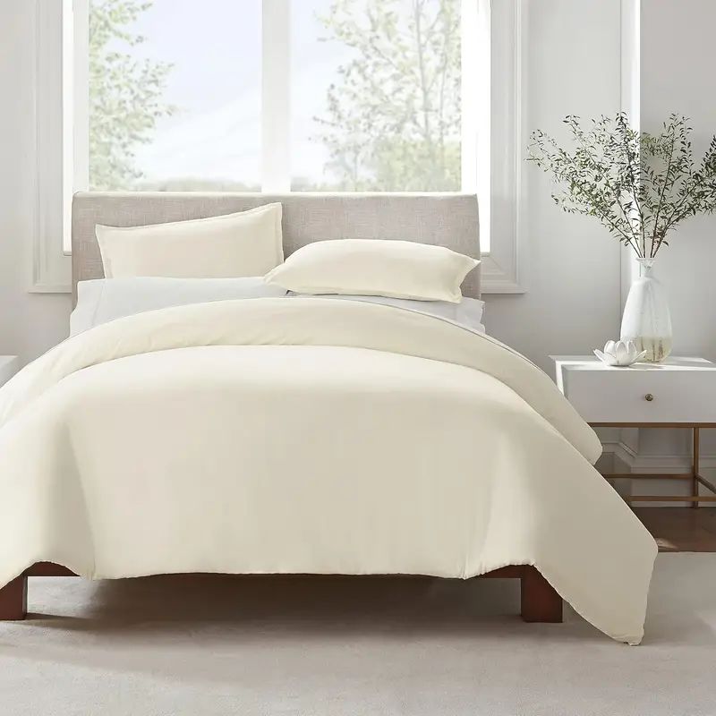 King Solid Duvet Cover - Soft & Durable Bedding