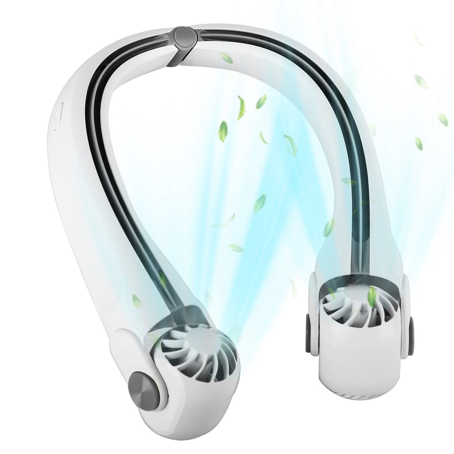 Portable Neck Hanging Fan - Hands-Free Cooling with 3 Speeds