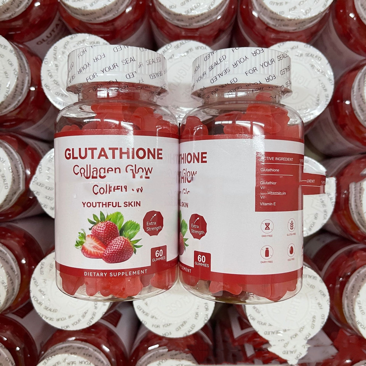 Biotin Glutathione Gummies Hair Skin Nails