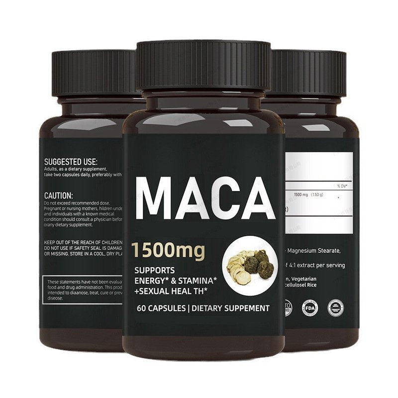Horny Goat Weed Maca Capsules - 60 Count