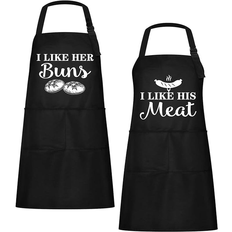 Waterproof Antifouling Kitchen Apron Set - Personalized Household Cooking Accessories