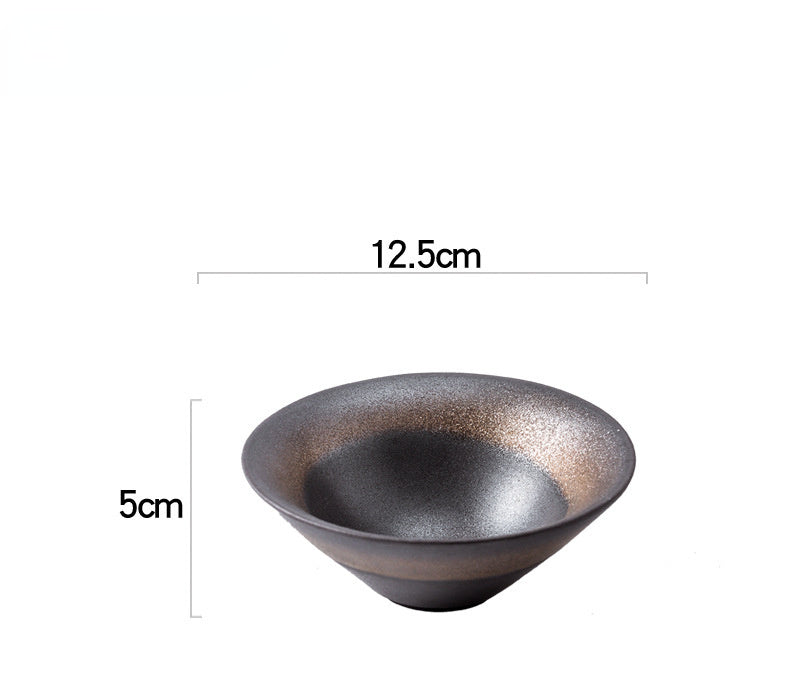 Small Ceramic Plate for Household Dining - Japanese Style, 5-Inch