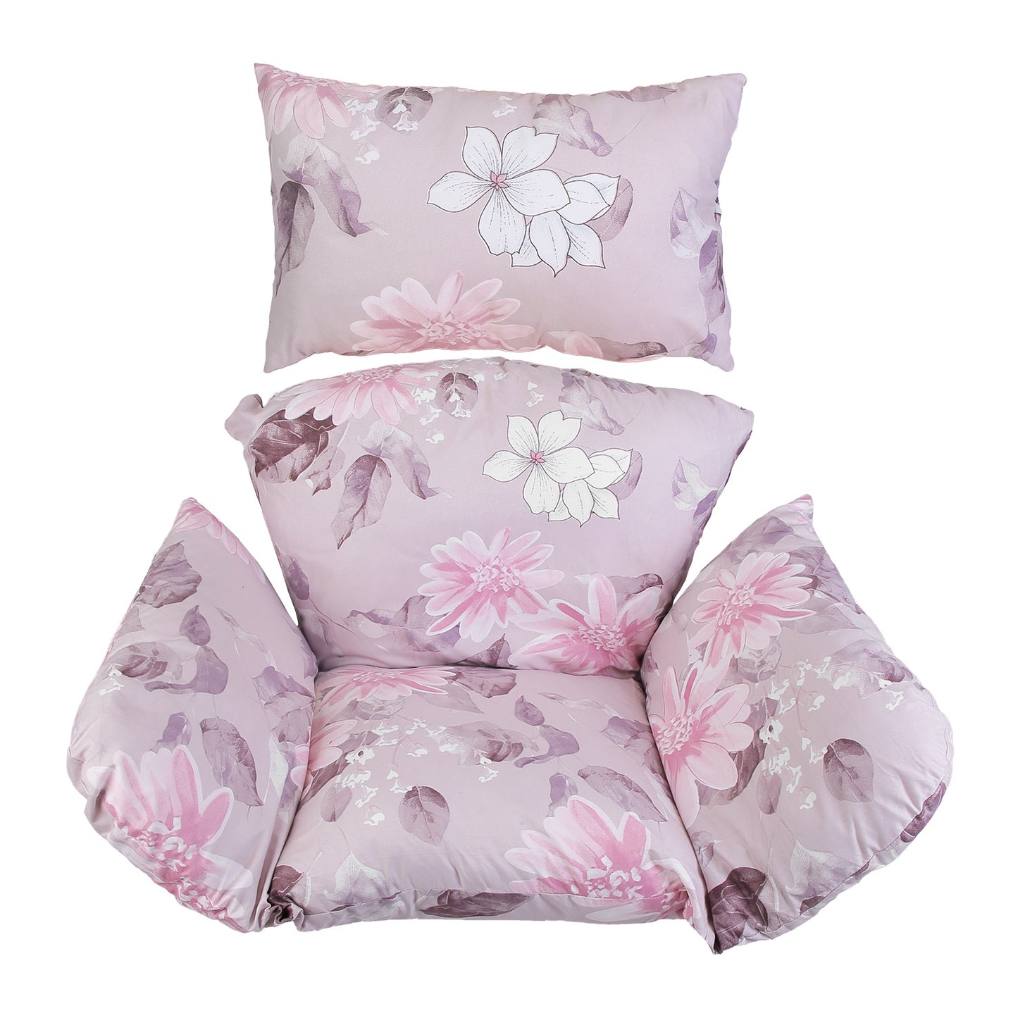 Thick Soft Egg Chair Cushion with Headrest for Hanging Chairs