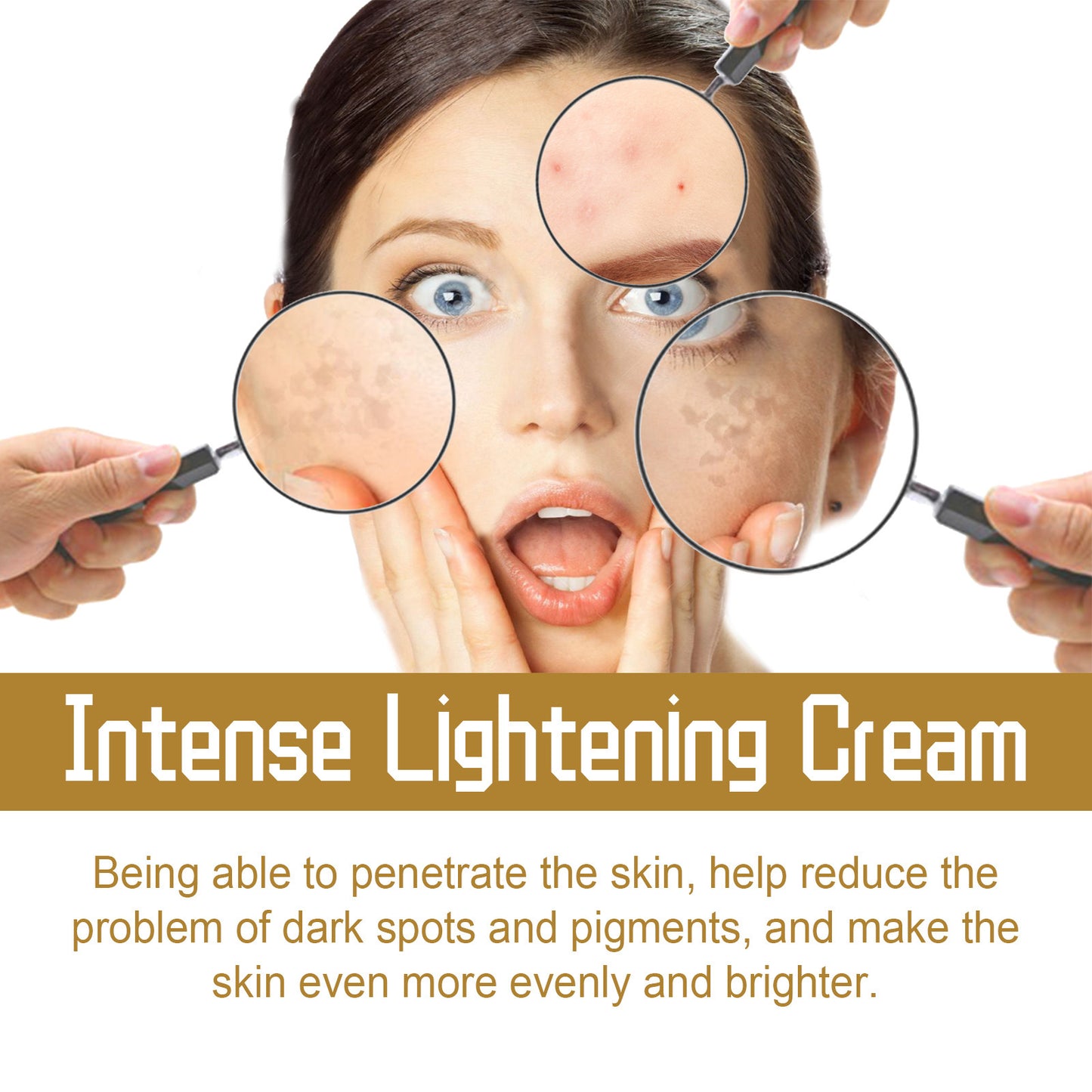Hydrating Facial Skin Cream with Hyaluronic Acid & Arbutin - 50g
