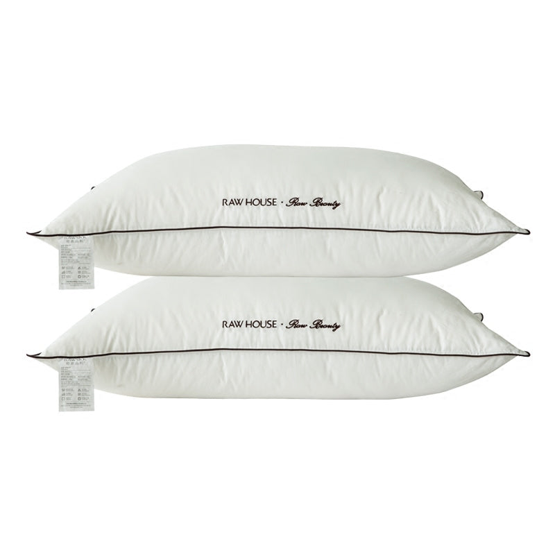 Household Neck Pillow Protector - Soft Breathable Cotton, Single