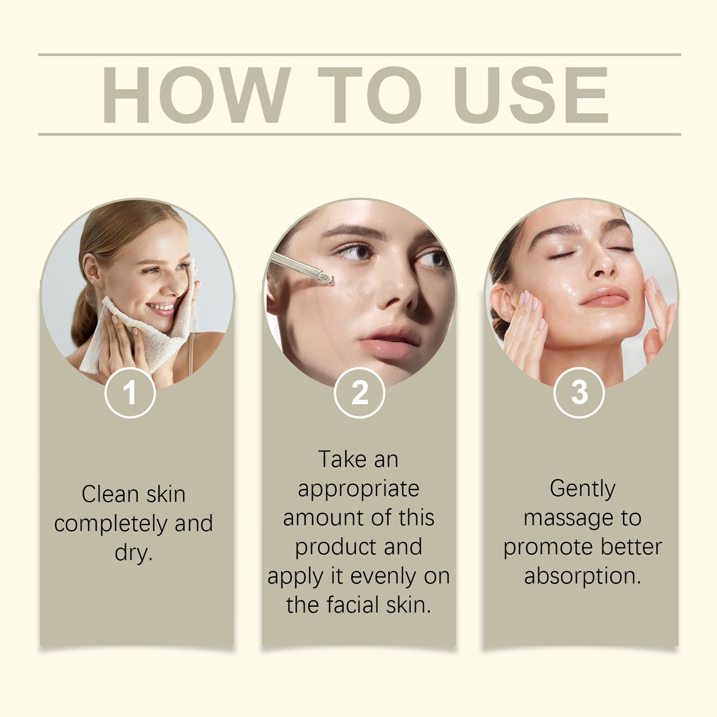 Firming Facial Essence Serum with Collagen & Peptides - 20ml