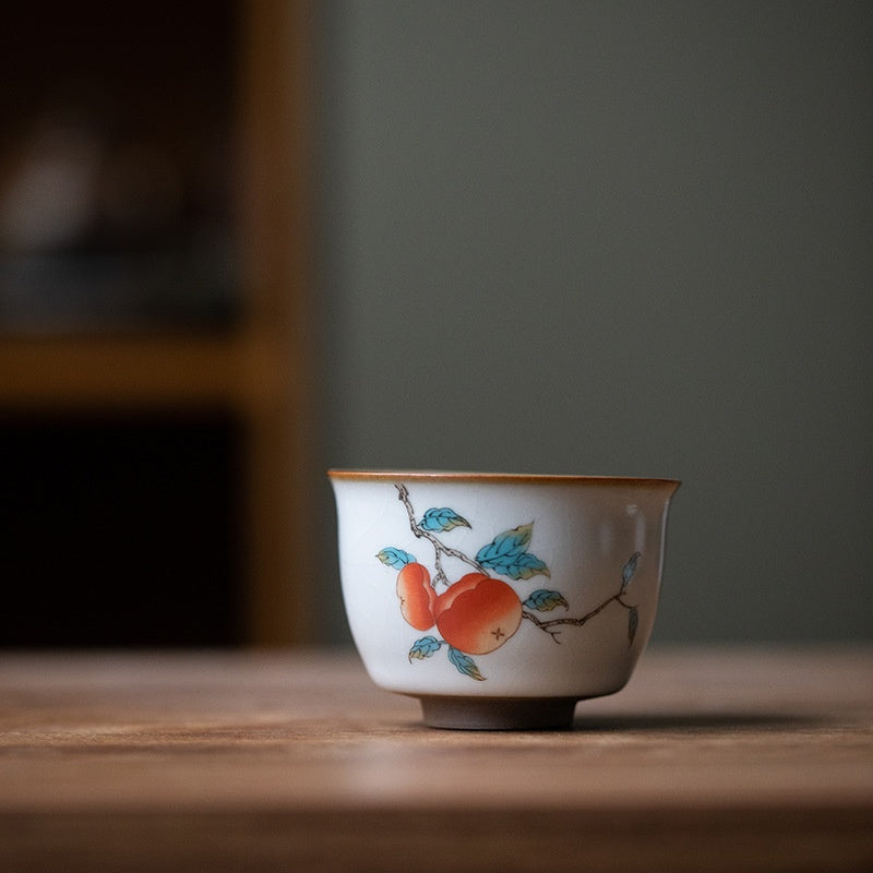 Ceramic Tea Cup Set - Multiple Colors & Designs for Gongfu Tea