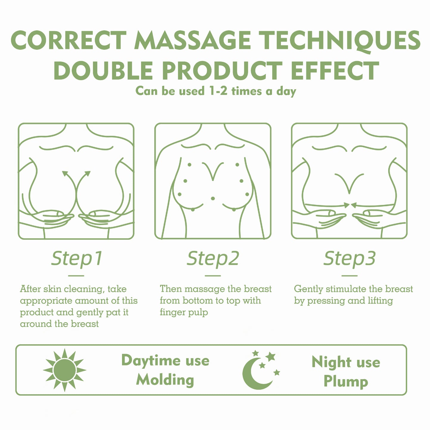 Breast Firming and Lifting Cream - Natural Nourishing Massage Balm
