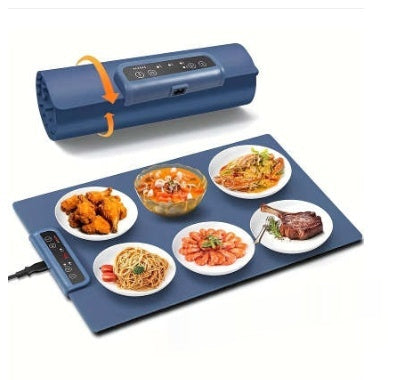 Multifunctional Dish Warming Pad with Temperature Control and Insulation