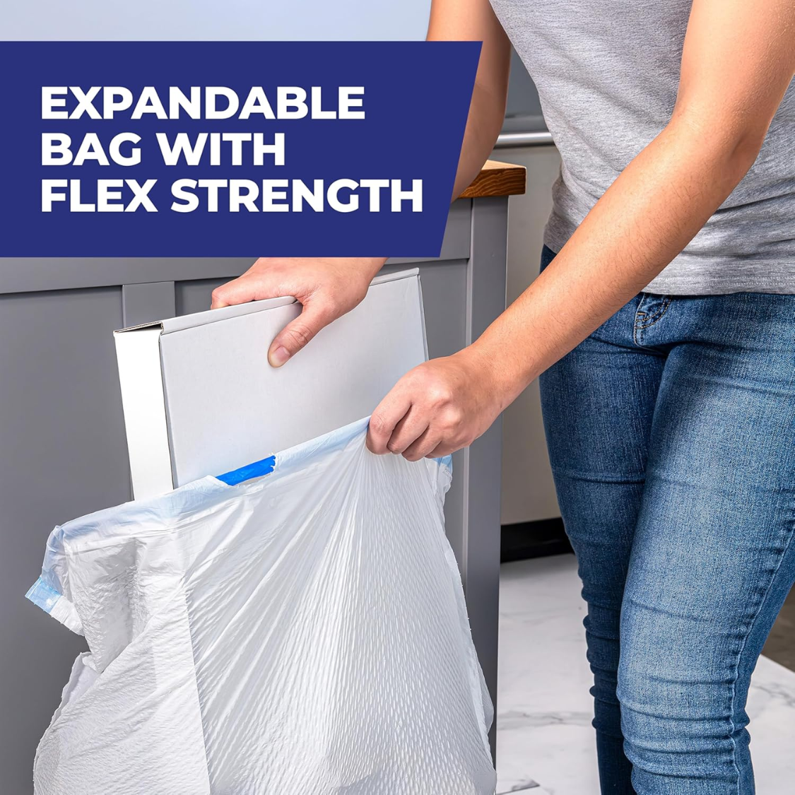 Hefty Ultra Strong 13 Gallon Trash Bags - 80 Count, Odor Control