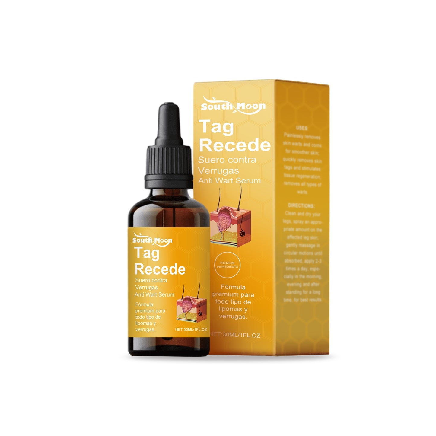 Anti-Wart Serum 30ml Natural Skin Care for Wart Removal