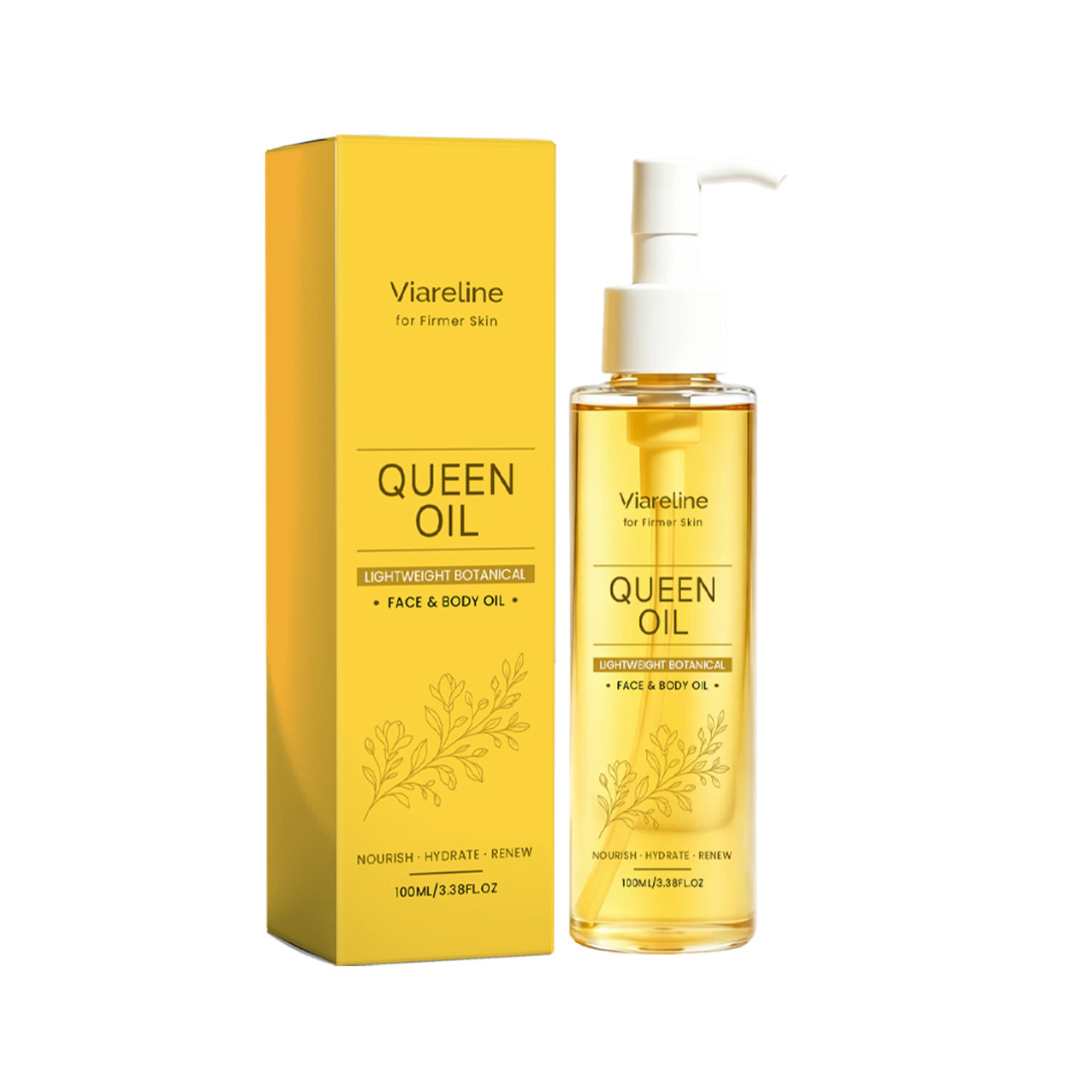 Lightweight Body Oil with Natural Oils for Skin Hydration 100ml