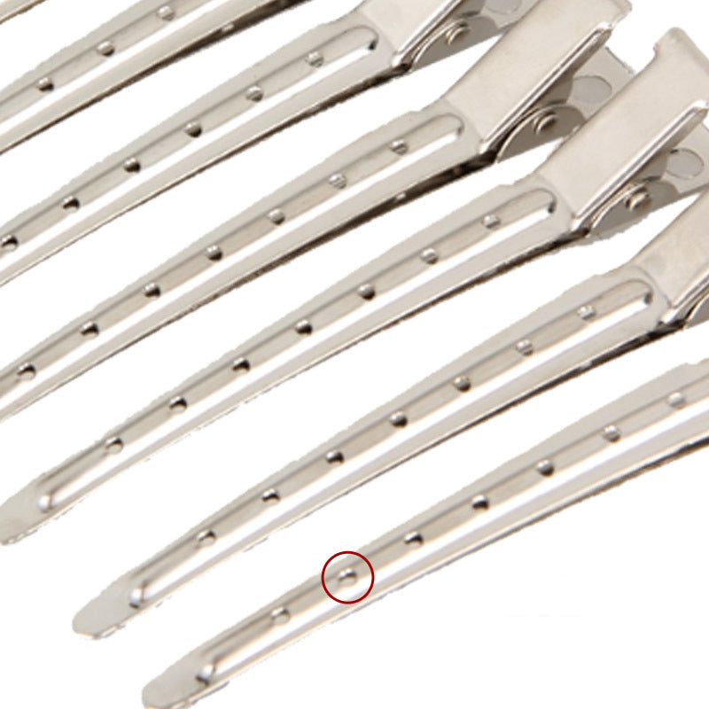 Stainless Steel Hair Clips - Duckbill Barrettes