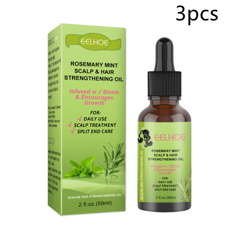 Rosemary Mint Hair Growth Oil for Scalp Massage and Nourishment - 59ml