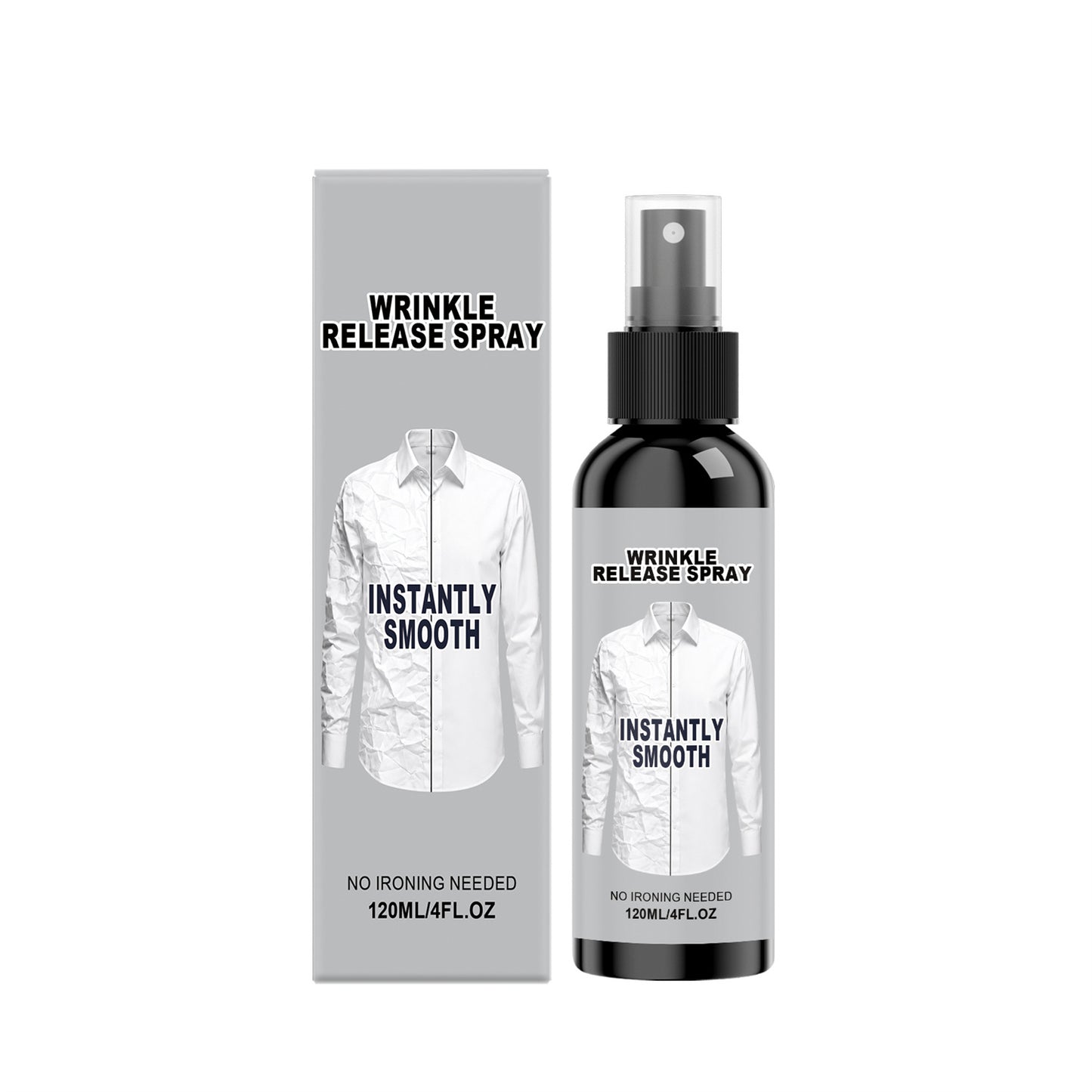 120ml Wrinkle Release Spray for Clothes & Fabric - Home & Laundry