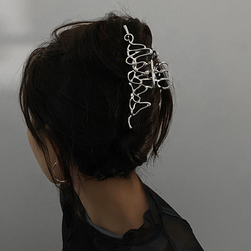 Alloy Grab Clip Hairpin - Gold & Silver Plated