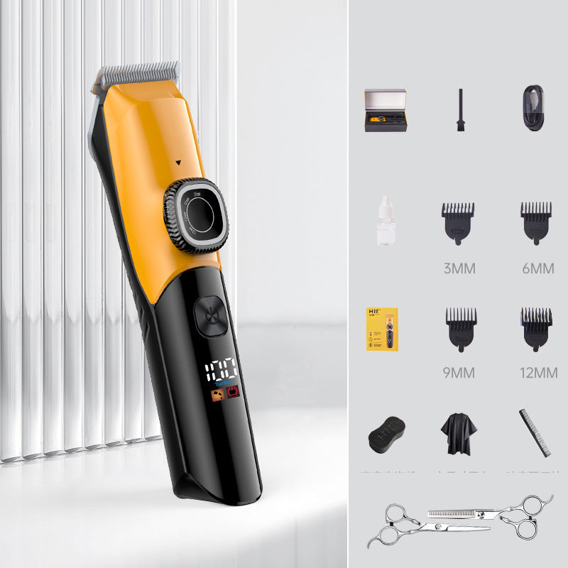 Rechargeable Hair Clipper & Trimmer Set for Salon & Pets - Multi-functional