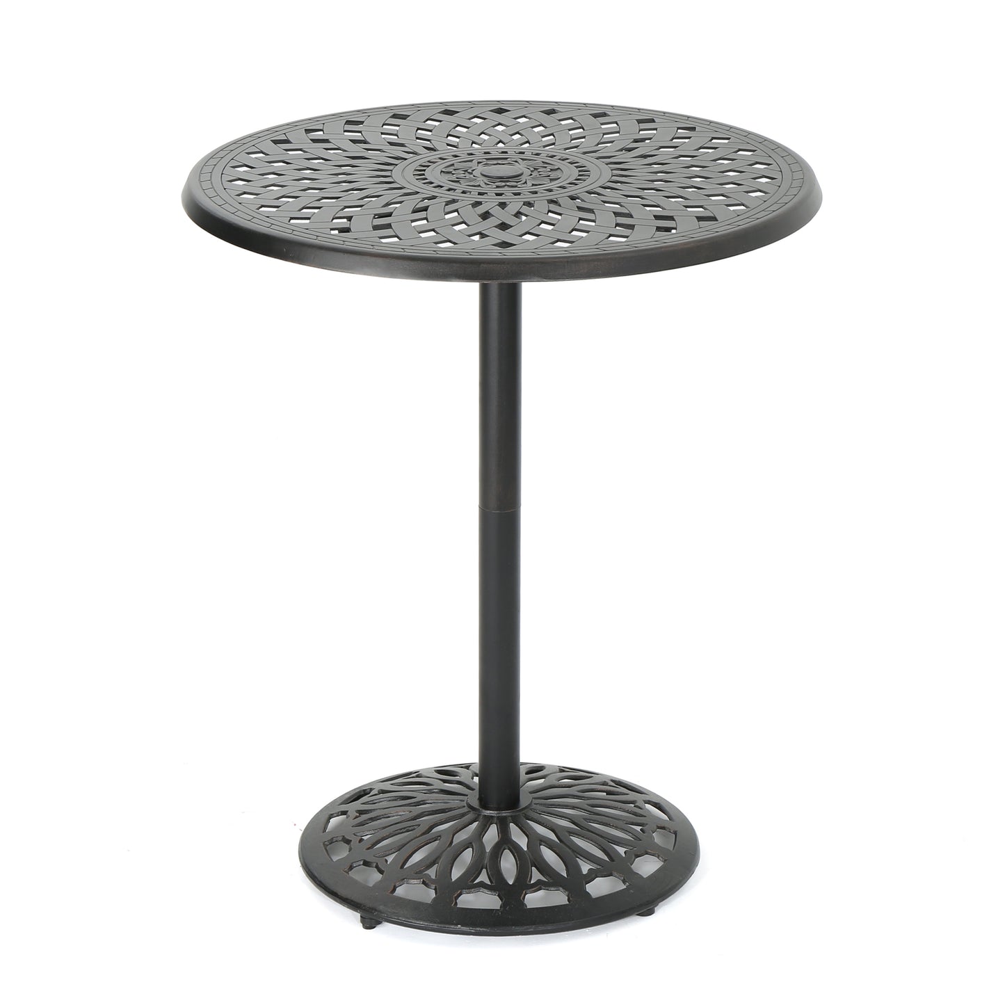Cast Aluminium 35 ROUND BAR TABLE