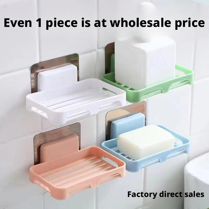 White Soap Box 12x8x3cm - Durable Soap Storage Container - 1 Piece