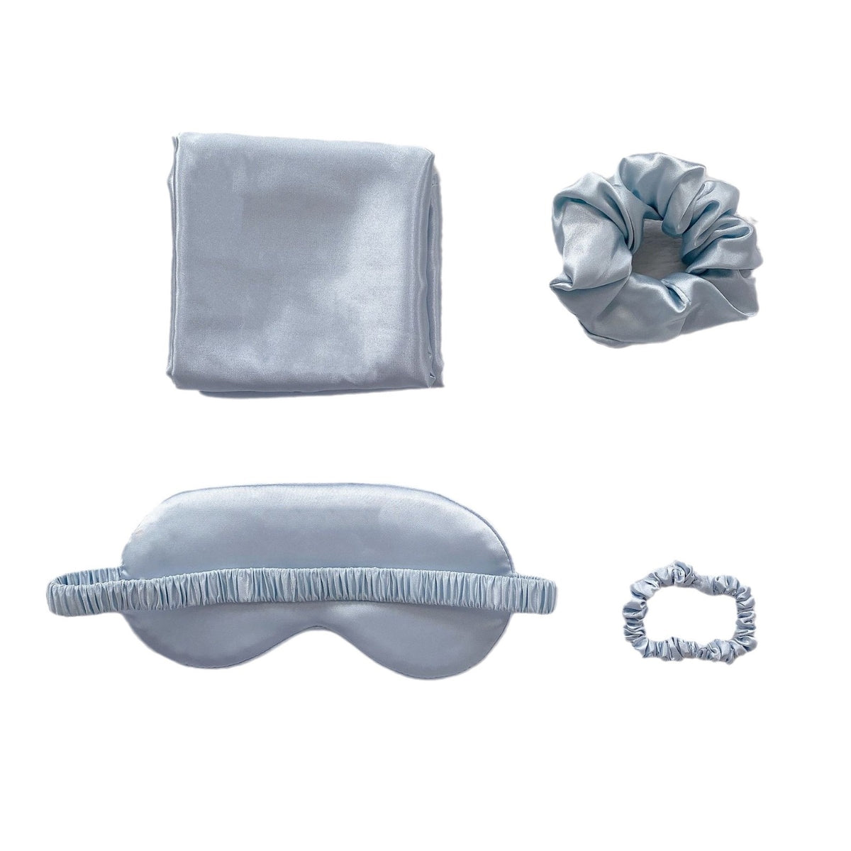Sleep Eye Mask & Hair Accessory Gift Set - 4 Piece