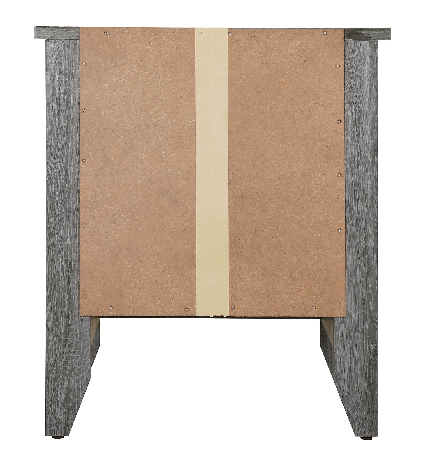 Modern Gray Bedside Table With Storage Options