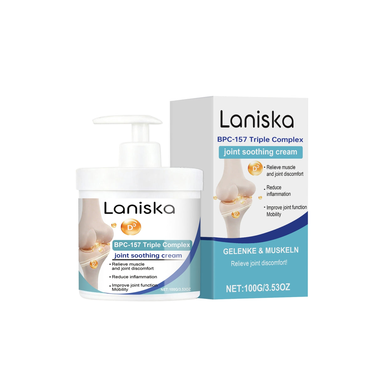 Joint Soothing Cream for Pain Relief and Inflammation - 100g