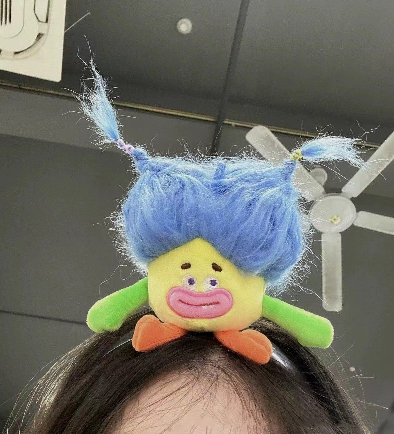 Plush Doll Hair Band Handmade Hair Accessory for Kids and Adults