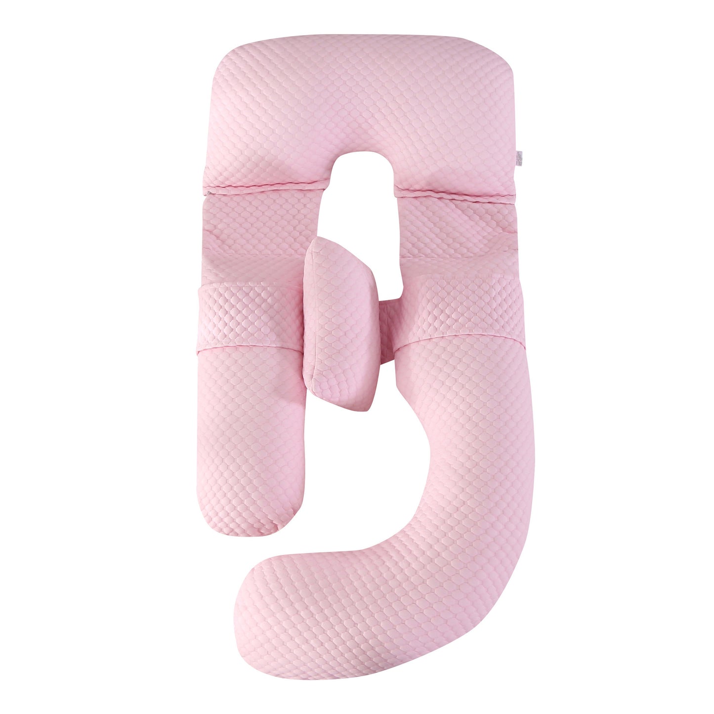 Pregnant Women Bamboo Fiber U-Shaped Pillow - Comfortable Support for Home & Garden
