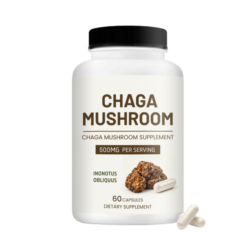 Chaga Mushroom Capsules - 60 Count