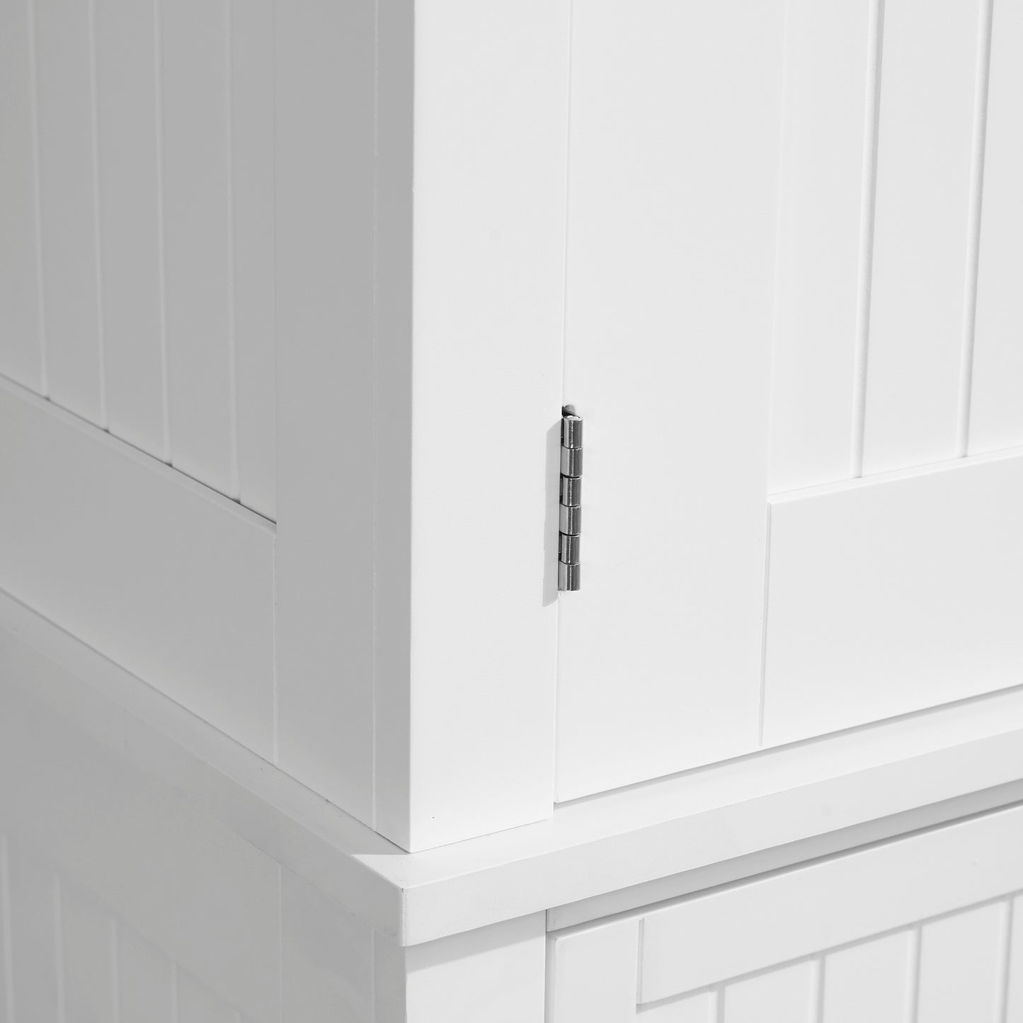 72" Kitchen Cabinet, Pantry Storage Cabinet with Doors and Shelves