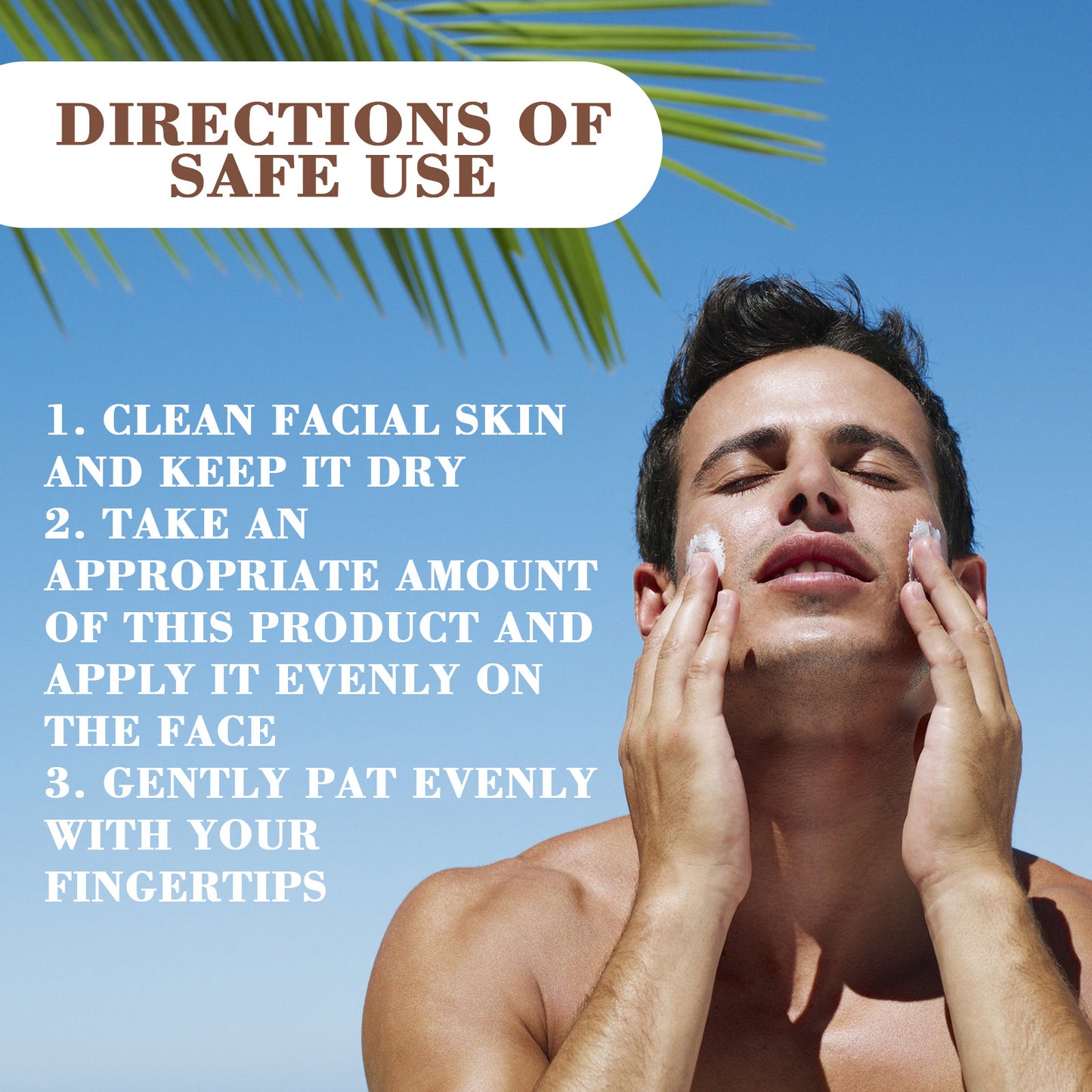 Enhanced Men's Sunscreen - Moisturizing UV Protection Cream