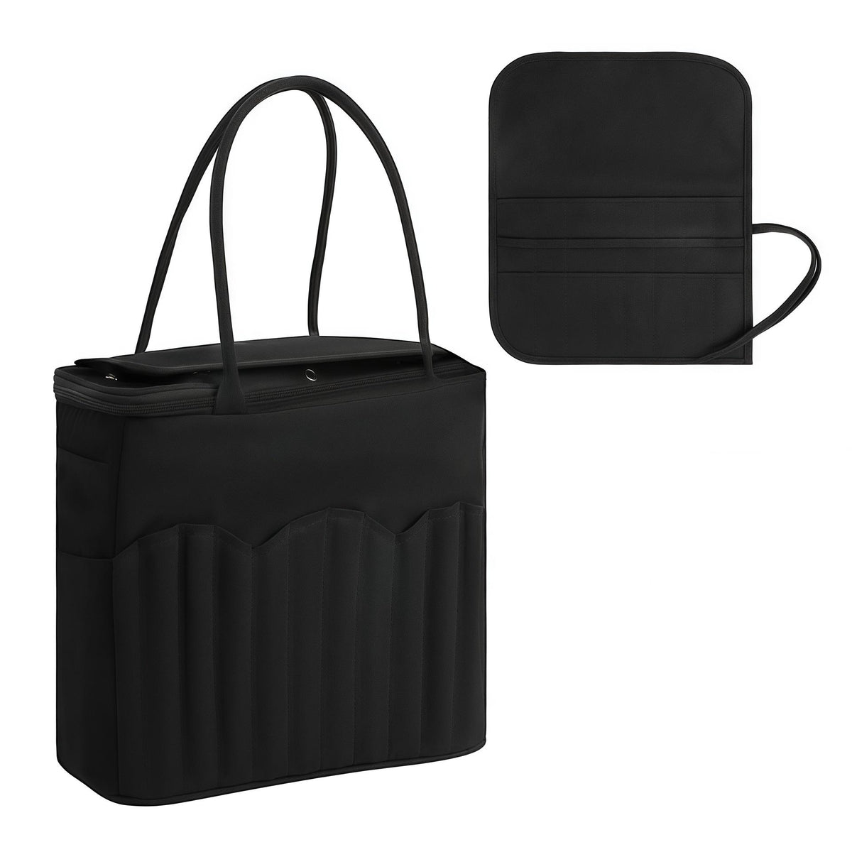 Canvas Yarn Knitting Tool Storage Bag - Multi-Color Home Organization
