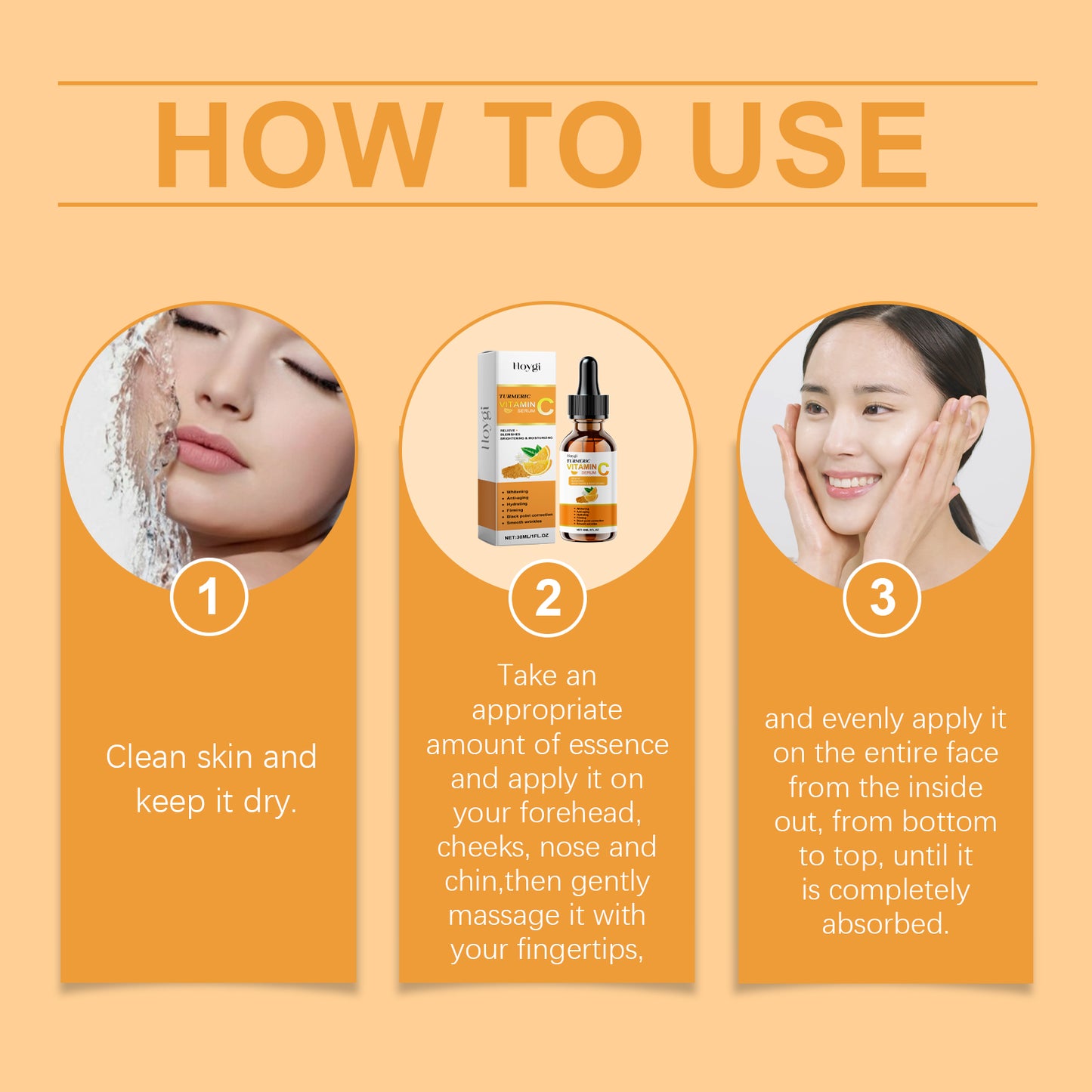 Vitamin C Facial Serum - Brightening Hydrating & Anti-Aging Skin Care