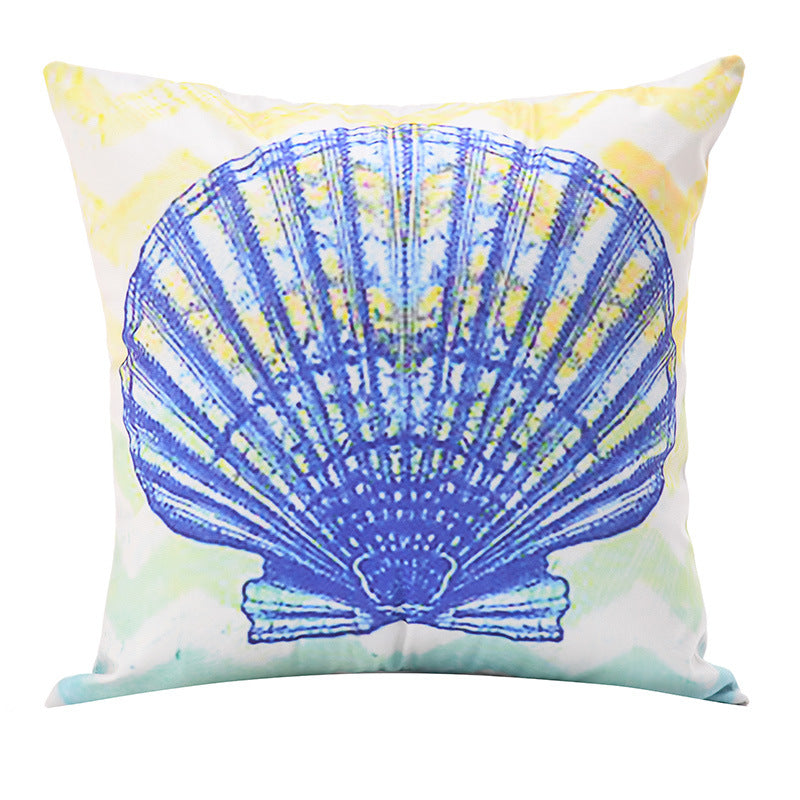 Short Plush Ginkgo Leaf Pillow Cover - Modern Home Decor Cushion