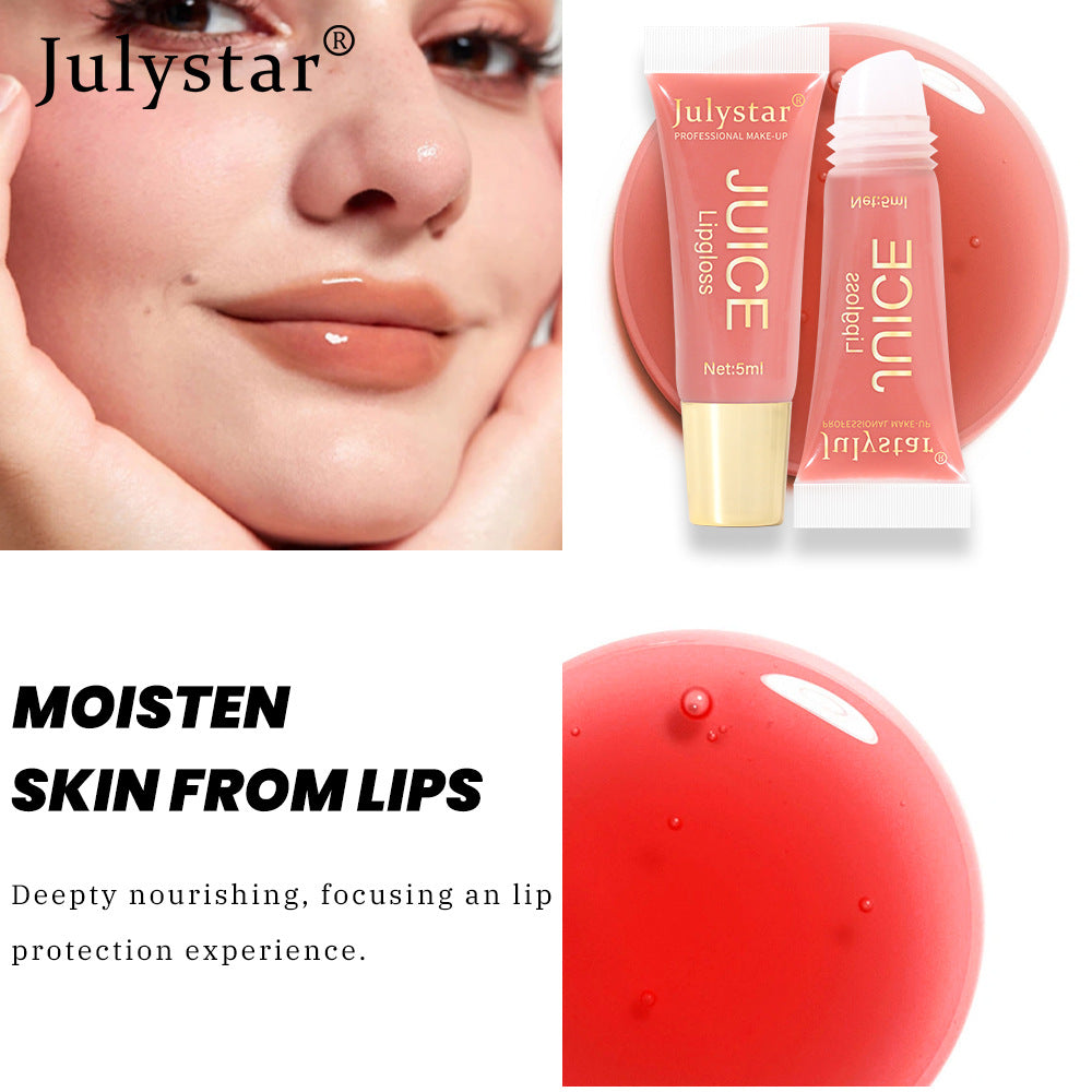 Moisturizing Fruit Lip Honey Glaze - Long Lasting Hydrating Lip Gloss