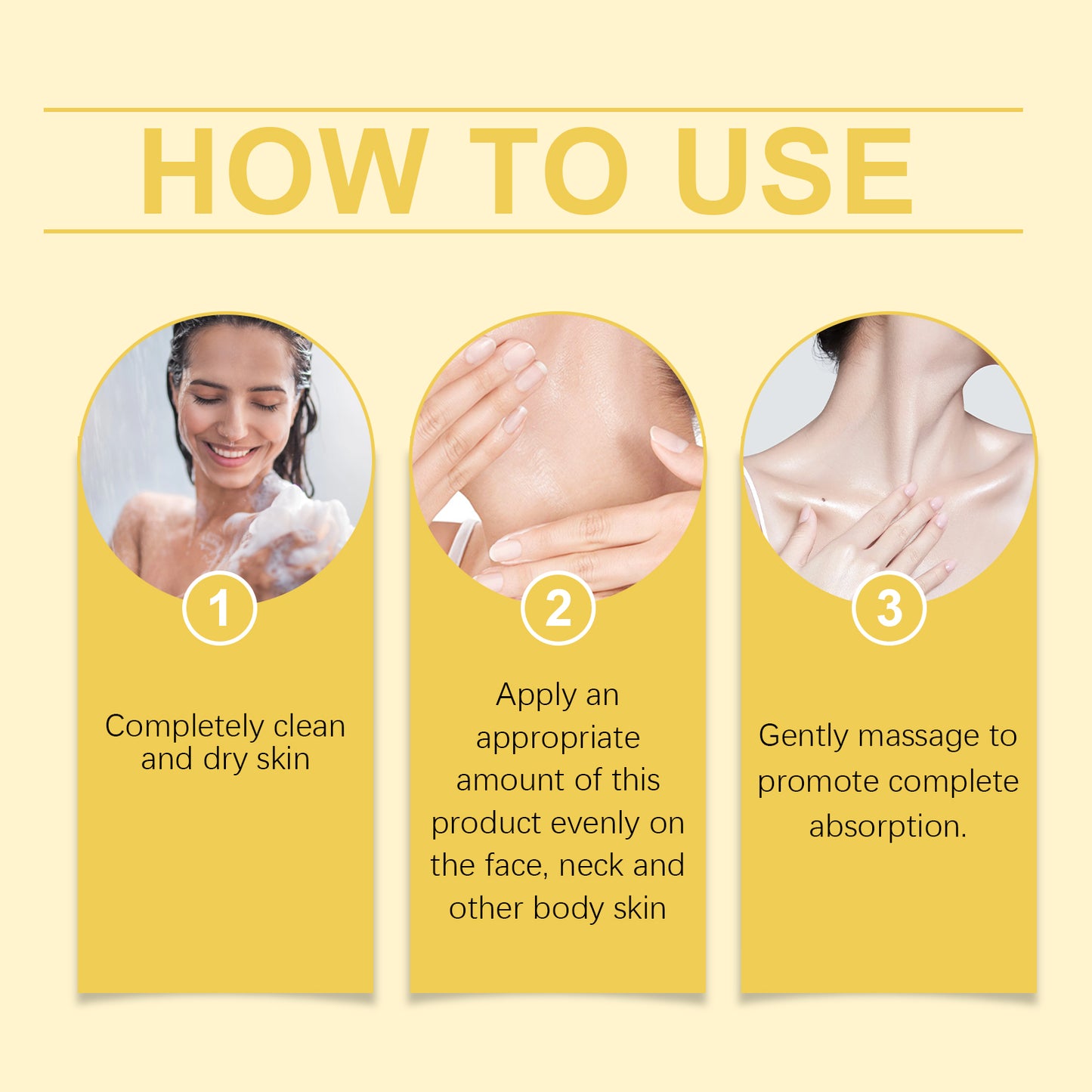 Bee Venom Neck Treatment Balm - Moisturizing Anti-Aging Skin Care Stick