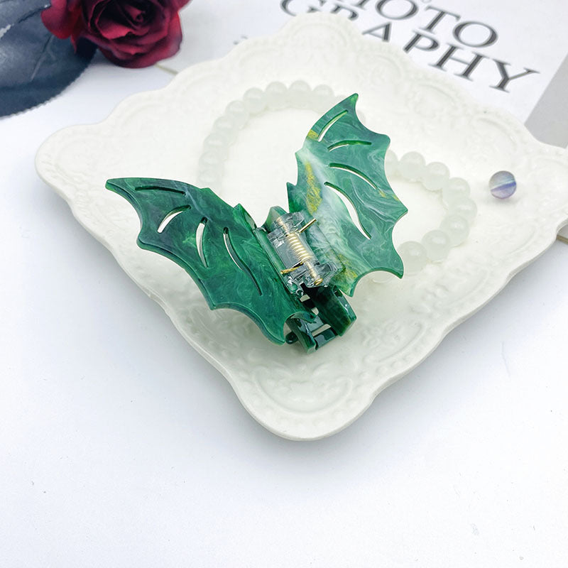 Bat Barrettes Halloween Hair Clips for Girls