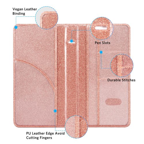 CoBak Car Registration and Insurance Holder - Vehicle Glove Box Car Organizer,Auto Truck Comparment Accessories Case with Magnetic Closure for Essential Document,Driver License,Cards