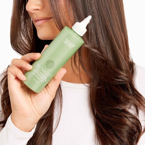 SURFACE Hair Blowout High Gloss Rinse– Organic Ingredients for Women and Men, Heat-Resistant with Babassu Oil for Longer Lasting Blowouts - 8 fl oz