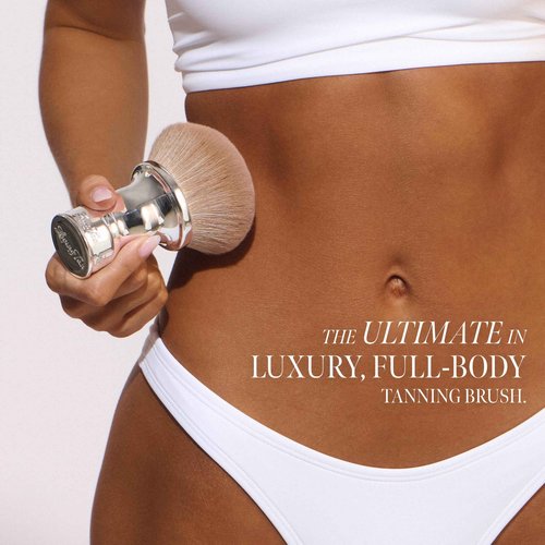 Loving Tan Flawless Body Tan Application Brush - Self Tanning, Streak Free, Premium Bristles, Oversized for Even and Easy Coverage, Free-standing, Vegan and Cruelty Free