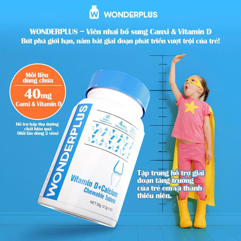 Calcium & Vitamin D Chewable Tablets - 120 Count