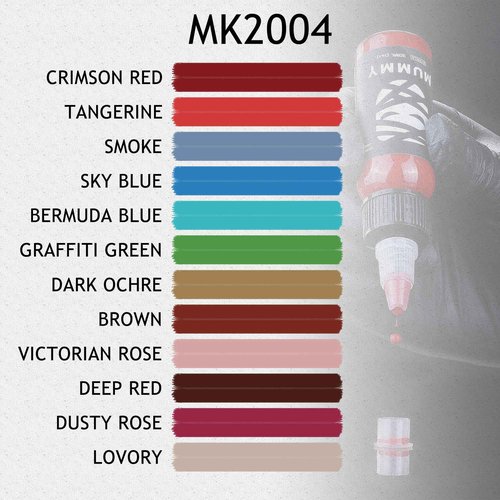 Mummy Anubis Tattoo Ink Set 1oz(30ml) 12 Colors for Tattoo Kit