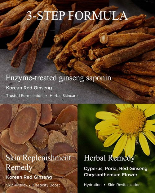 DANAHAN Bon Yeon Jin Korean Red Ginseng Face Essence Serum Gift Set - Anti-Aging Deep Hydration Nourishing Wrinkle Improvement with Ceramide Adenosine for Resilient Skin, 1.69 fl.oz.