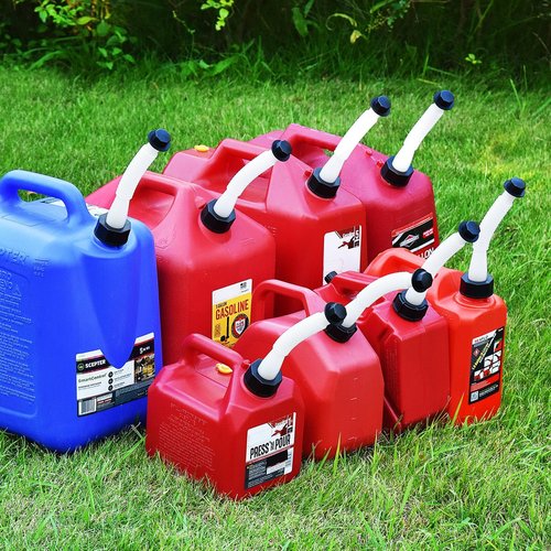 Gas Can Spout Replacement Kit, Gas Can Nozzle Replacement (3 Kit-White) All gaskets are installed and ready to use upon receipt. For 1/2/5/10 gallon gas can. Easy and convenient to use