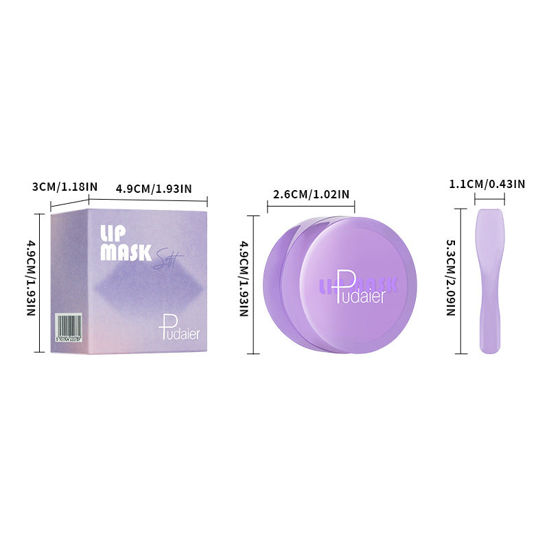 Lip Balm Exfoliating Nourishing Light Lip Lines Hydrating 10ml - Moisturizing & Softening